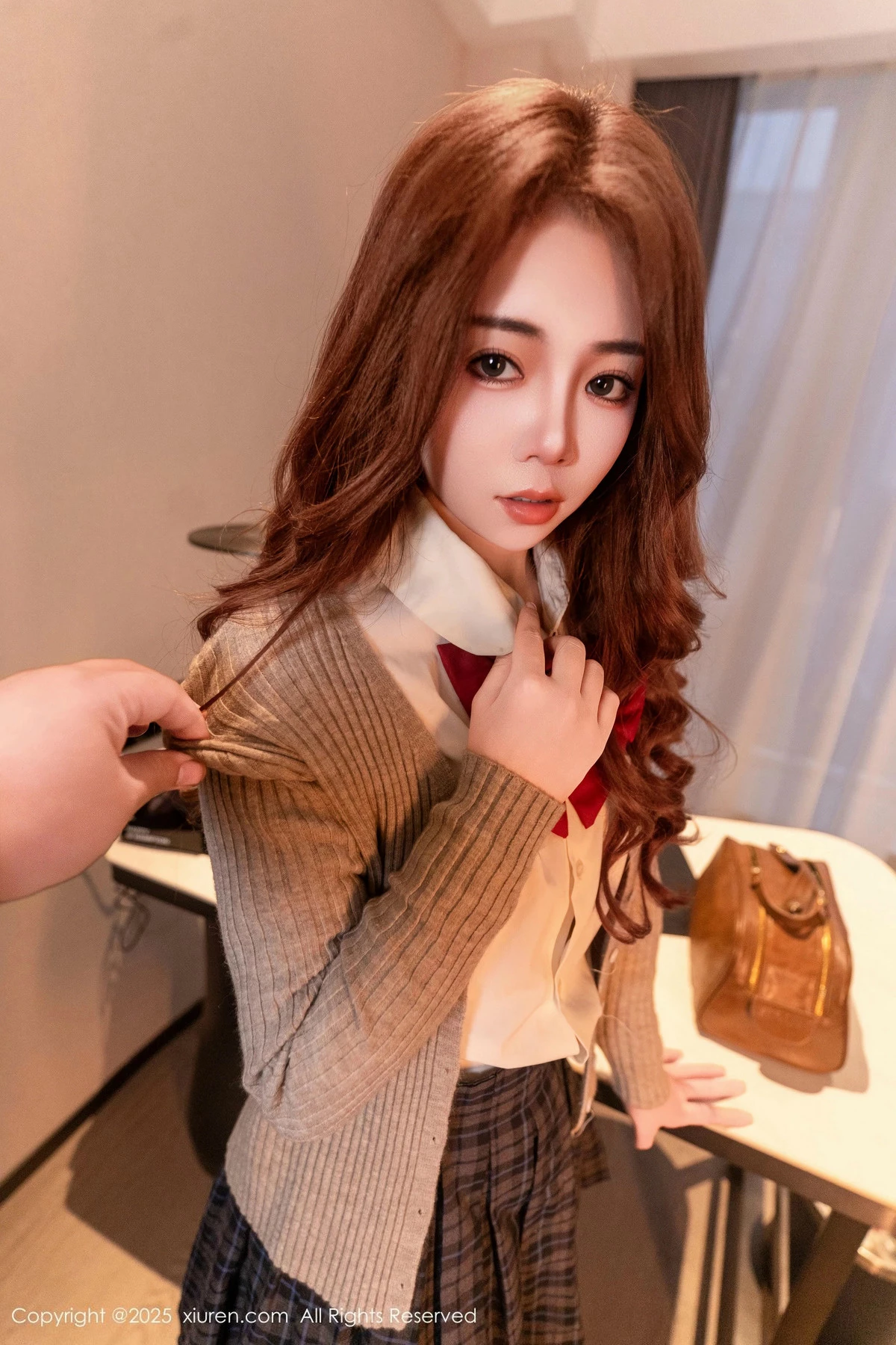 [[XiuRen秀人网]秀人网]No.9974_模特沐娜娜私房调教主题性感白色三点式内衣秀惹火身材诱惑写真103P